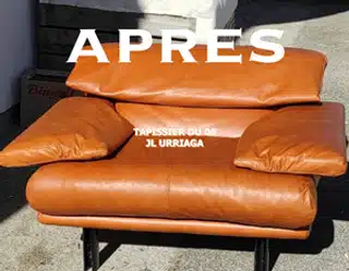 nos réalisations après avoir restauré des meubles par nos artisans Urriaga rénovation repigmentation cuir à Nice